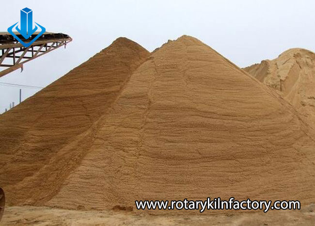 Sea sand factory 