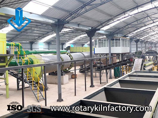Chicken-manure-organic-fertilizer-production-line-successfully-installed Chicken manure organic fertilizer production line successfully installed