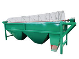 Rotary-screening-machine Rotary screening machine