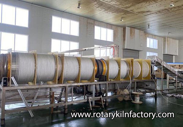 Electromagnetic-Rotary-Kiln-Edible-Salt-Drying-Project Electromagnetic Rotary Kiln Edible Salt Drying Project