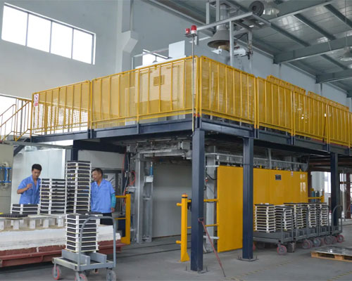 Pusher plate kiln for sale