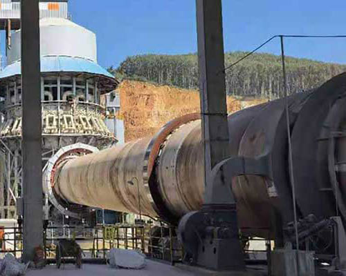 Kaolin clay rotary kiln